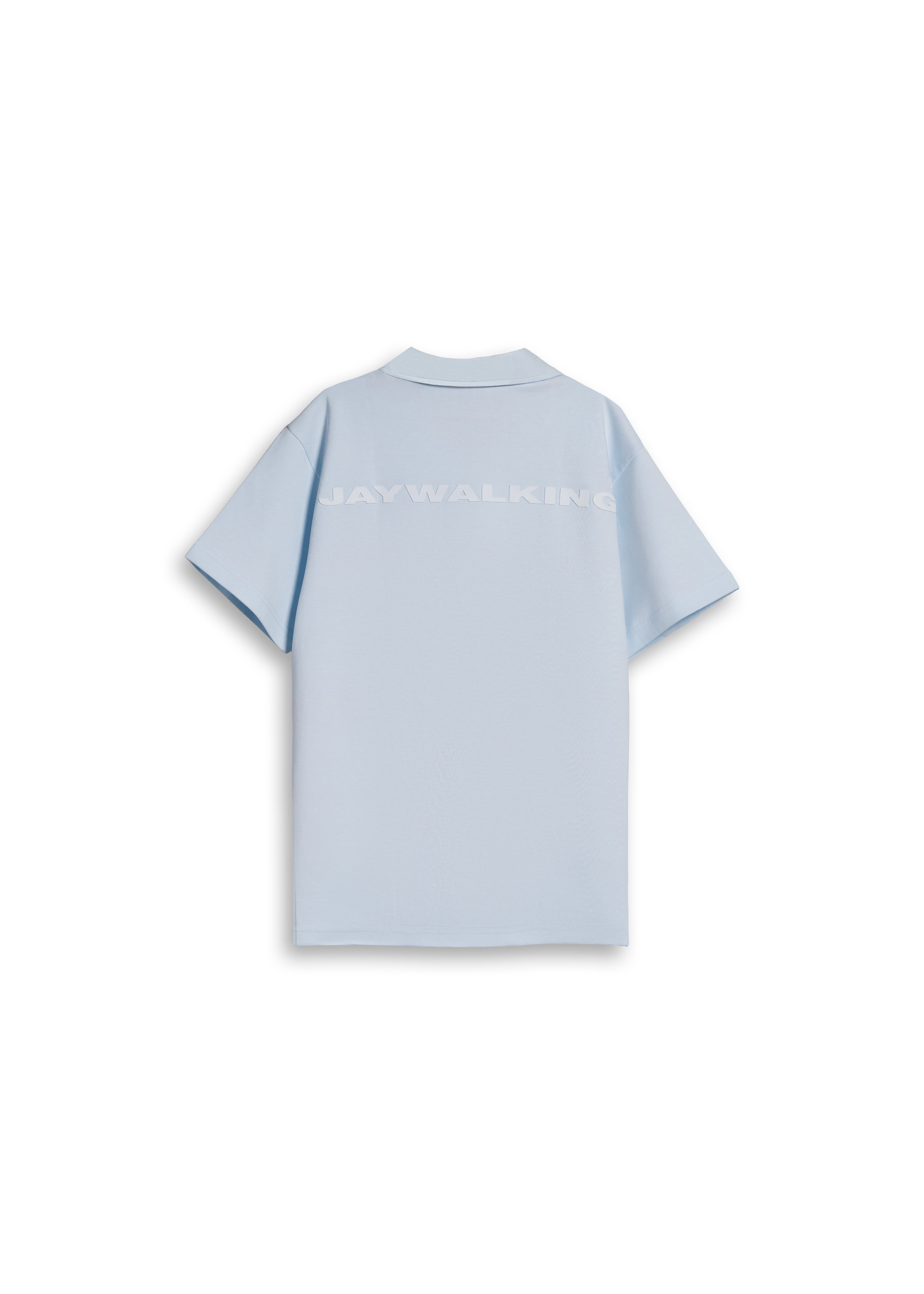 RICH POLO IN SKY BLUE [UNISEX] – JAYWALKING - Image 4