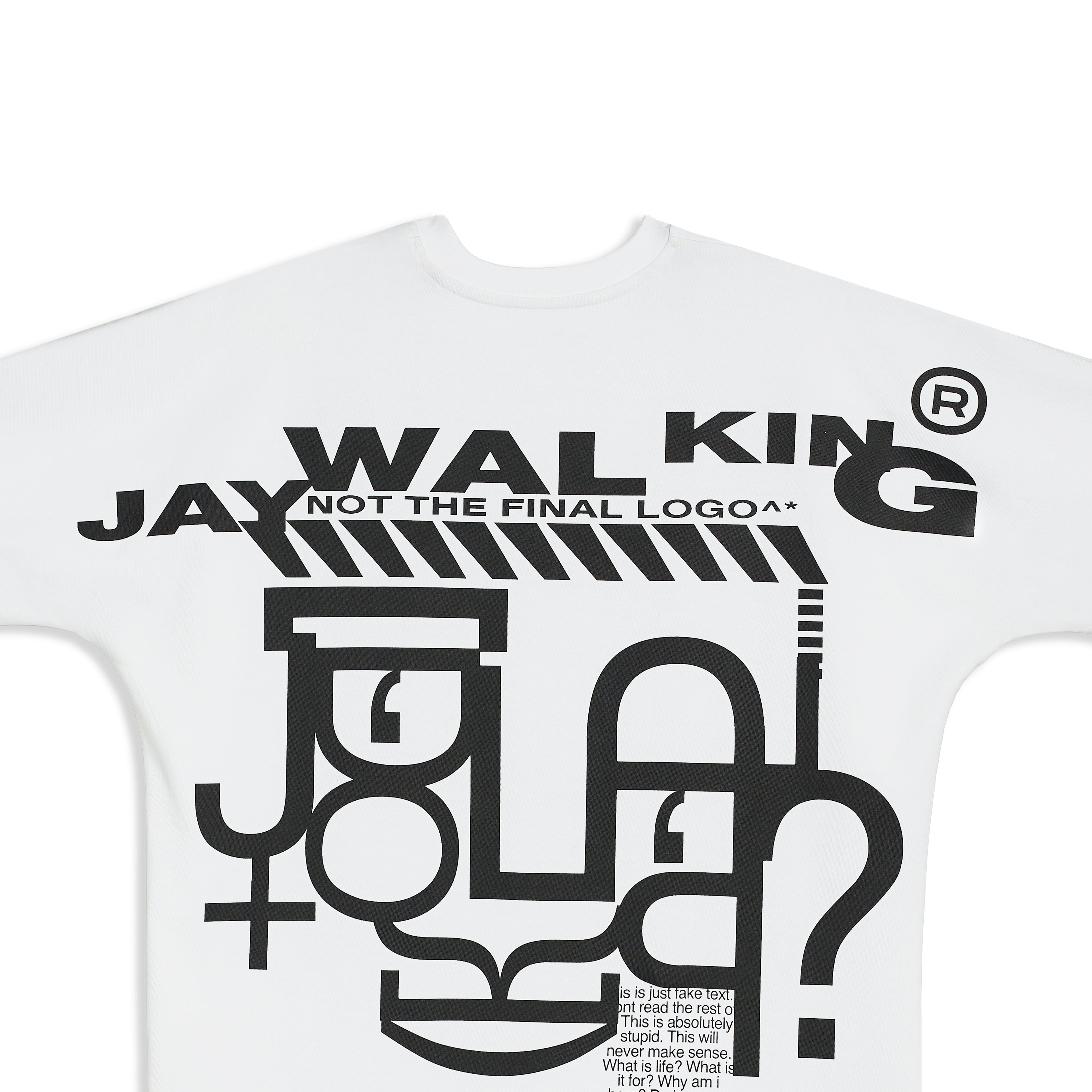 TYPO ART FACE BATWING T - Image 5